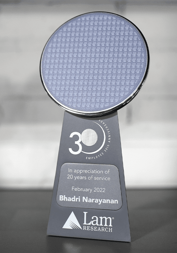 Years of service company branded award